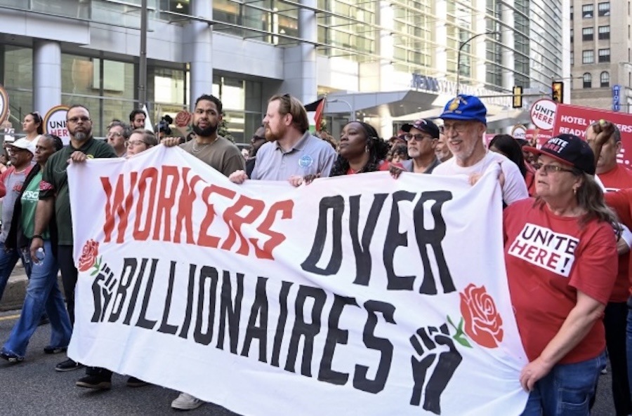 Près de 1 000 manifestations « Les travailleurs contre les milliardaires » prévues aux États-Unis pour la fête du Travail
